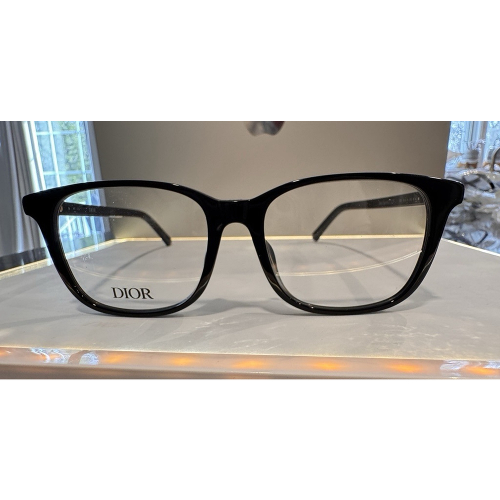 Christian Dior Diorspirito S2f black and Gold Eyeglasses with case